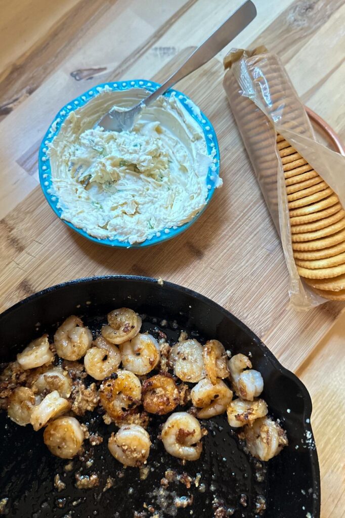 Garlic Butter shrimp appetizers