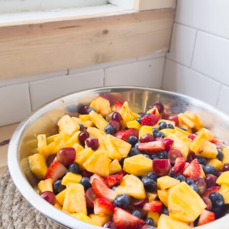 fresh fruit salad