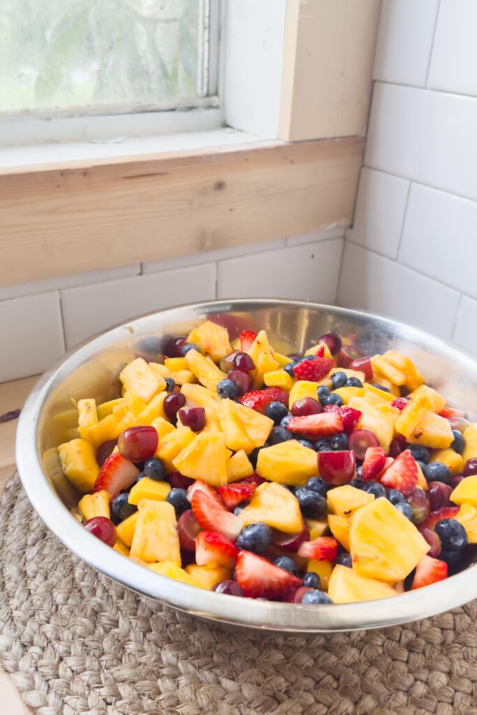 fresh fruit salad